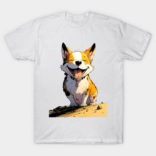Pawsome: Corgis Dog Smiles T-Shirt